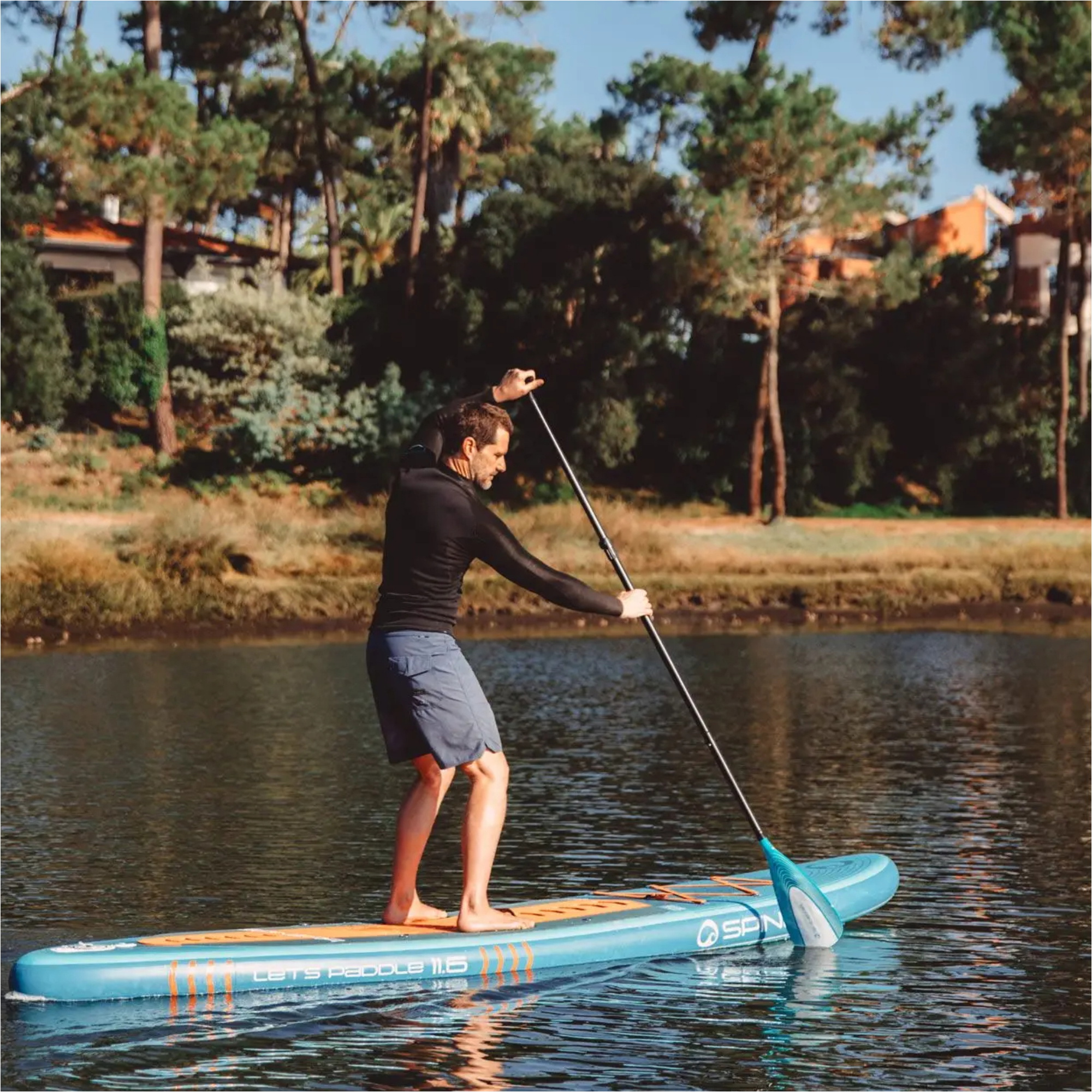 2026 Spinera Let's Paddle 11'6 iSUP Package With Paddle, Leash, Pump & Bag SP-SUP-LP25-116